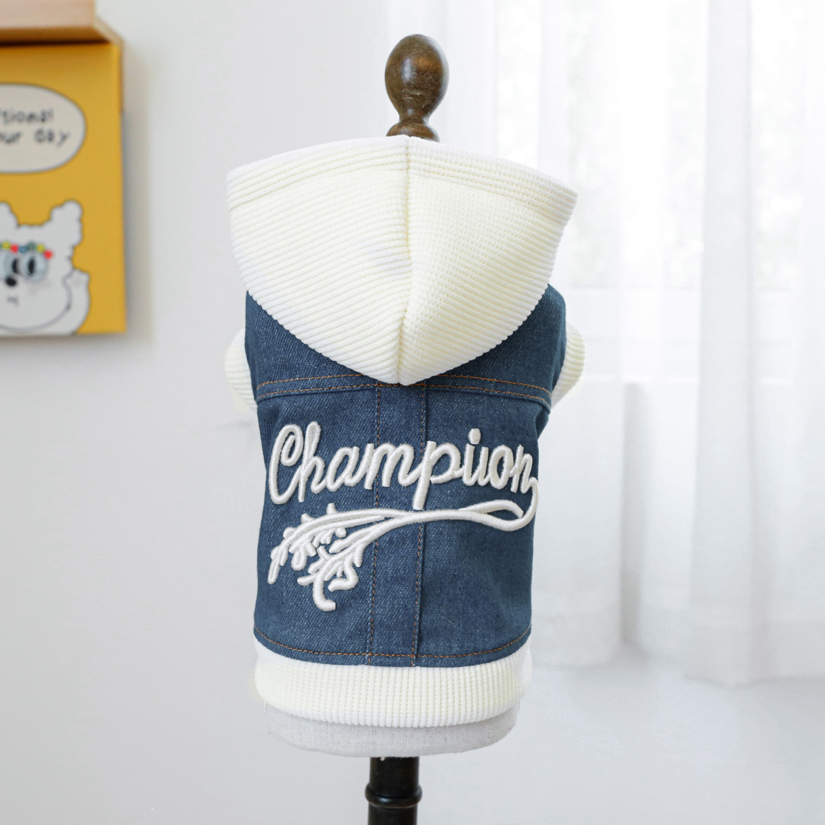 Champion bleu