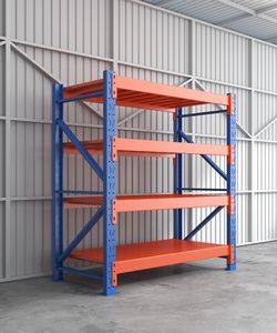 Estantería Metálica Plegable para Almacén, con Protección Anticorrosión - Product Image 1