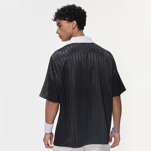 <span class=keywords><strong>Camiseta</strong></span> de Hombre SS261367 Personalizada con Rayas, Cuello en V, Talla Grande, Lisa, 165 g/m², 100% Poliéster, Estilo Urbano, Deportivo, Vintage, Fresca - Product Image 3