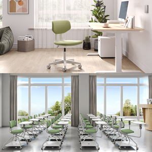 Moderna sedia per studenti in ferro girevole per soggiorno e ufficio con Design a misura di bambino - Product Image 5
