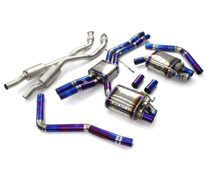 Tuyau d'échappement en titane haute performance de 1,2 mm d'épaisseur pour AUDI S6/S7/RS6/<span class=keywords><strong>RS7</strong></span>/C7 4.0T, silencieux de performance avec soupapes - Product Image 4