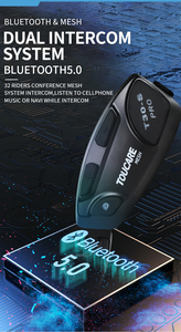 Intercom <span class=keywords><strong>Bluetooth</strong></span> <span class=keywords><strong>pour</strong></span> <span class=keywords><strong>moto</strong></span> TOUCARE T30S <span class=keywords><strong>pour</strong></span> 32 motards, <span class=keywords><strong>casque</strong></span> avec suppression automatique du bruit, étanche IP67 - Product Image 3