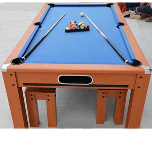 Factory Supplier 6ft 7ft Modern 3 in 1 Multi <strong>Game</strong> Billiard <strong>Table</strong> Pool Dining <strong>Table</strong> Tennis <strong>Combo</strong> - Product Image 2
