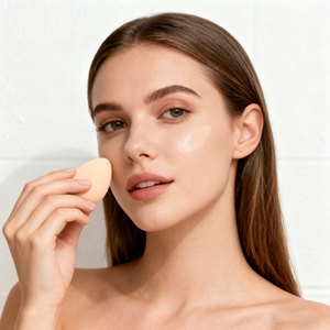Fond de teint végétalien Fond de teint liquide minéral naturel pour le visage Maquillage écran solaire imperméable Correcteur à couverture complète - Product Image 6