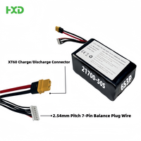 Batterie Lipo pour drone FPV Samsung 21700 6S 15000mAh 6S3P 22.2V 5c/10c Connecteur XT60 1000 Cycles