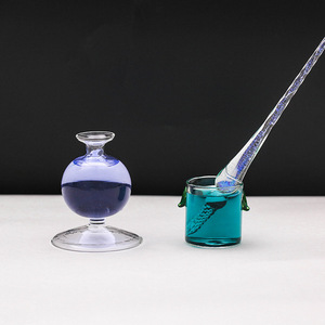 Ensemble de stylos à <span class=keywords><strong>plume</strong></span> en verre pailleté pour <span class=keywords><strong>calligraphie</strong></span> avec encre et support - Product Image 5