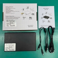 Mini UPS Fuente de Alimentación de 12V 20000 mAh con Carga Rápida y Monitoreo de Vida Útil de la Batería para Emergencias por Corte de Energía