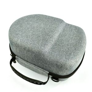 กระเป๋าใส่ชุดหูฟัง VR ขนาดใหญ่ EVA สีเทา กันกระแทก กระเป๋าใส่ชุดหูฟังเสมือนจริงแบบพกพา กันน้ำ กล่องใส่ชุดหูฟัง VR EVA - Product Image 4