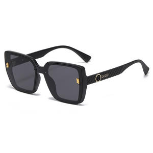 Rg 99034 Gafas de sol con montura grande para mujer, montura negra de PC, protección UV400, clase 2, estilo europeo - Product Image 5