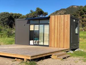 Desain Baru Prefab Kantor Dapat Dilepas Bangunan Modular Seluler Desain Modern 40FT Dua Kamar Tidur Rumah Kontainer Prefabrikasi - Product Image 2