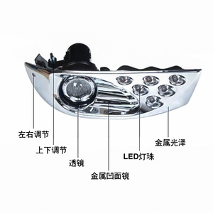 Aplicable a los faros antiniebla delanteros, luces de circulación diurna y faros antiniebla delanteros LED del Toyota Prado FJ120 de 2003-2009. - Product Image 2