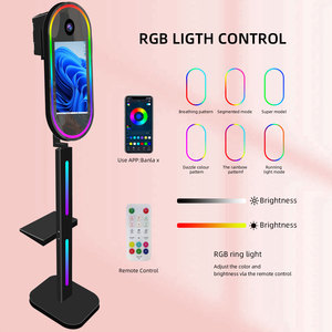 Портативная фотобудка с овальным сенсорным экраном - Product Image 3