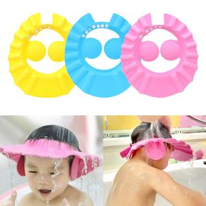 Bonnet de bain réglable et sûr pour enfants, protection des oreilles, bonnet de douche souple pour bébé - Product Image 2