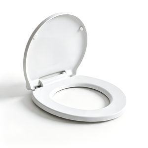 Asiento de Inodoro Abierto por Delante DMR 2007, Diseño Moderno, <span class=keywords><strong>Tapa</strong></span> de Plástico PP, Cierre Lento, Liberación Rápida, Alta Calidad, 1 Año de Garantía para Hoteles - Product Image 4