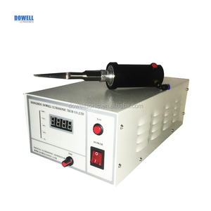 Cortador ultrasónico de cuchillos por ultrasonido Dowellsonic 35kHz 800W para cortar caja de cartón de nido de abeja, 1 unidad