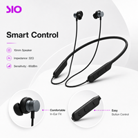 Écouteurs intra-auriculaires sportifs à tour de cou 11H 10mm Driver IPX5 étanches pour Bluetooth 5.2, autonomie de 10-15h, certifiés CE, OEM ODM