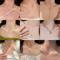 Collier de perles d'eau douce baroques Design polyvalent et de niche Bijoux de luxe Esthétique Romance jusqu'à la mort Do Us Part