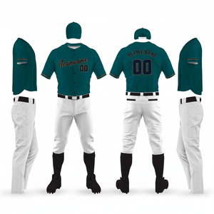 Uniformes de béisbol para hombre, ligeros y cómodos, transpirables y de tendencia, estilo impreso, precio razonable para adultos - Product Image 1