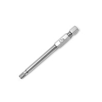 Embout Torx industriel en acier S2 poli antidérapant de 50 mm, magnétique, sécurisé, compatible impact, tige 1/4, haute résistance anti-effraction