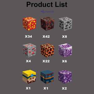 Costruzione di giocattoli educativi sensoriali interattivi il <span class=keywords><strong>mio</strong></span> <span class=keywords><strong>mondo</strong></span> 3D cubi magnetici mattoni artigianali - Product Image 3