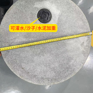 Bolardo Esférico de Plástico de 60cm, Barrera de Estacionamiento para Bloqueo de Vehículos en Plazas - Product Image 5