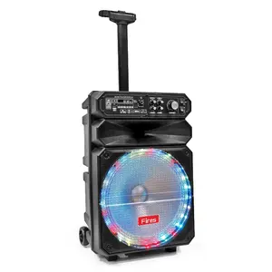 Bölme hoparlör profesyonel ses taşınabilir Karaoke hoparlörü ile equipos de sonido bt
