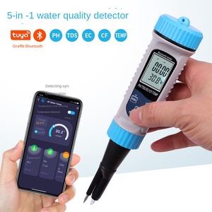 Portátil cinco en uno de alta precisión para probador de calidad del agua ODM de plástico PH/TDS/<span class=keywords><strong>EC</strong></span>/CF/TEMP - Product Image 3