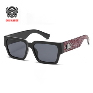 <span class=keywords><strong>แว่น</strong></span>กันแดดทรง OG <span class=keywords><strong>Locs</strong></span> สไตล์ใหม่ล่าสุด ขนาดใหญ่ทรงเหลี่ยม ชิคาโน่ ฮาร์ดคอร์ กังสต้า ป้องกันรังสียูวี 400 รุ่นปี 2026 - Product Image 4