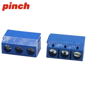 KF301 Blue Terminal <b>Block</b> 3P 5.08mm Pitch PCB <b>Mount</b> 300V 15A With 5P Connector Compatibility - Product Image 4