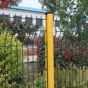 Clôture en treillis métallique de jardin vert à bordure enduite - Product Image 2