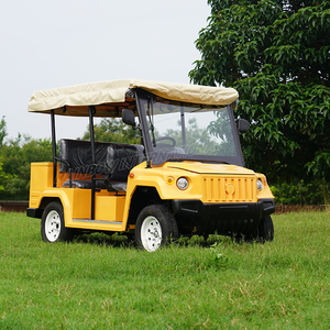 <span class=keywords><strong>Mini</strong></span> voiture de patrouille électrique à quatre roues pour 4 passagers, sûre et sécurisée - Product Image 1