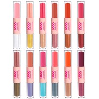 OCHAIN Fard à joues liquide et illuminateur 2-en-1 haute pigmentation, végétalien, sans cruauté, longue tenue, waterproof