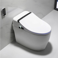 Toilette intelligente CASINO WC salle de bain capteur automatique rinçage électrique une pièce toilette intelligente sans réservoir