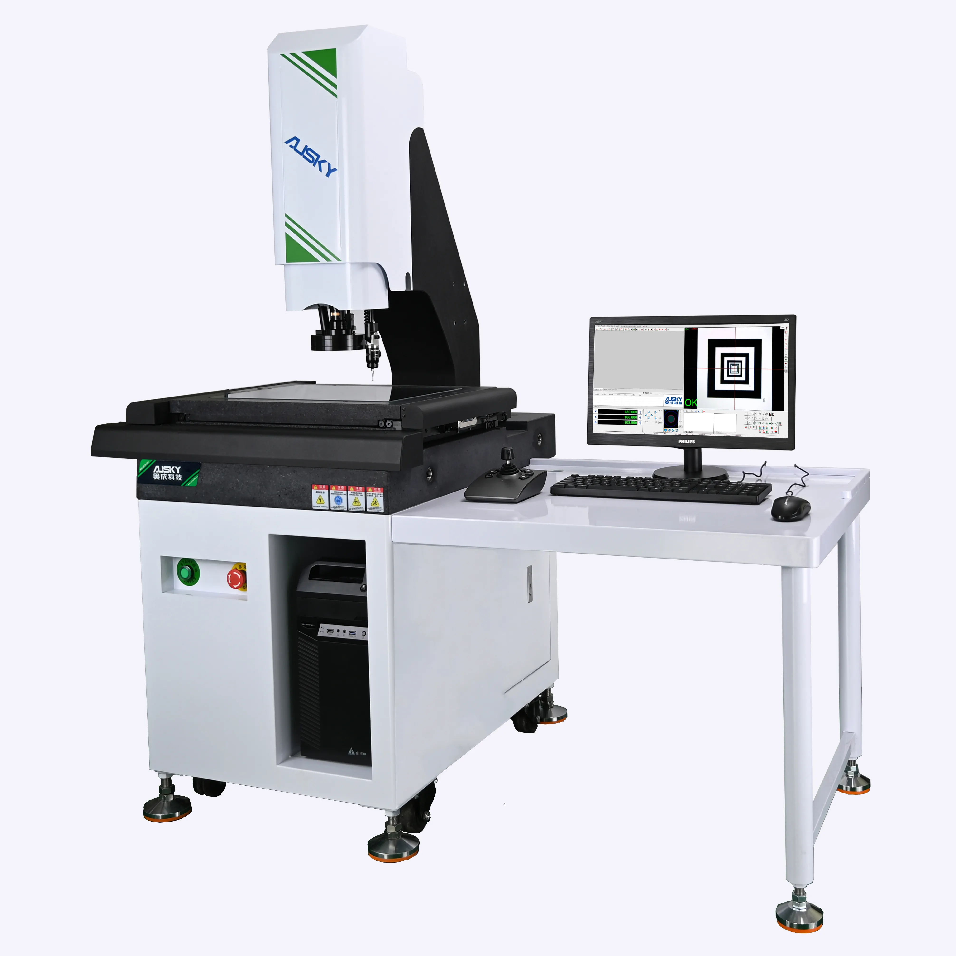 高精度プロフェッショナル自動光学CMM座標測定機2D3Dビジョン測定システムを強く推奨