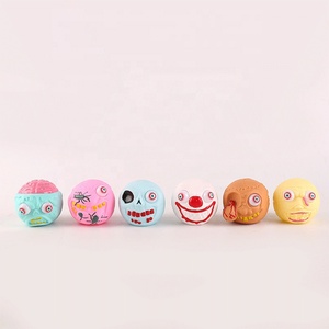 Juguete Sensorial Antiestrés de Calavera Espeluznante de Halloween con Ojos Saltones, Juguete Blando para Aliviar el Estrés, Regalo de Broma para Festivales, para Apretar - Product Image 4