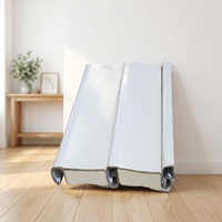 Volets roulants électriques en alliage d'aluminium de style européen, automatiques, anti-effraction, sécurité renforcée, sur mesure pour entrepôts et villas
