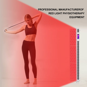 Panneau de thérapie par la lumière rouge à 5 longueurs d'onde à usage domestique SAP Smart LCD écran tactile <span class=keywords><strong>lampe</strong></span> de thérapie par la lumière infrarouge debout - Product Image 3