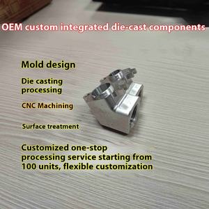 Wholesale CNC Digital Hardware Zinc Aluminum Alloy Die-<b>Cast</b> <b>Services</b> Electromechanical Housing Parts - Product Image 2