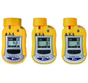 ToxiRAE Pro PGM-1860 1820 Personal Combustible Gas Detector Personal Monitor O2 CO LEL Stock