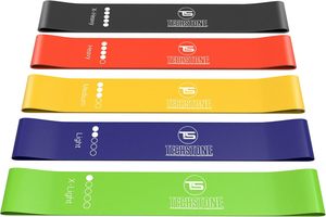 Wholesale Exercise Resistance <b>Bands</b> for Working Out Set of 5 for Women and Men, Stretch <b>Bands</b> for Exercise, Physical Therapy - Product Image 2
