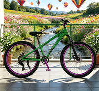 Vélo Dirt Jump Stunt MTB, Vélo à frein à disque avec jantes en alliage couleur assortie pour le cyclisme freestyle en park, vente en gros