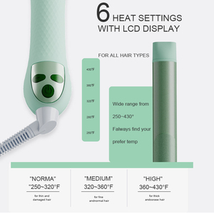 <span class=keywords><strong>Fer</strong></span> à friser professionnel pour tous les types de <span class=keywords><strong>cheveux</strong></span> <span class=keywords><strong>Fer</strong></span> à friser ondulé pour <span class=keywords><strong>cheveux</strong></span> courts, moyens et longs - Product Image 4