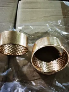 Wrapped Bearing Bushing Standard CuSn8P Flanged Bronze Bushing