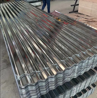 Langspann-Dachträger Preise Überbestand GI Verzinkte Galvalume Wellblech-Dachschindeln Metallplatten 0,4mm