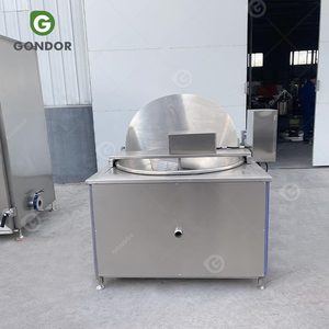 Fully Automatic Industry Batch Coal Deep <b>Fryer</b> Freidora Pellet Banana Onion Fry <b>Machine</b> for Peanuts - Product Image 2