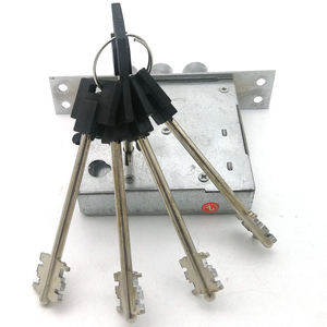 Chống trộm lưỡi khóa thứ cấp khóa 3 xi lanh khóa cơ thể 5 Kẽm hợp kim nhựa xử lý <span class=keywords><strong>Key</strong></span> - Product Image 4