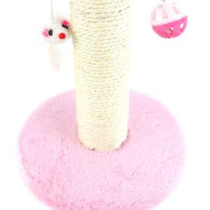 Árbol para Gatos de Madera Maciza Grande de 17*17*20CM con Cama de Sisal y Juguete, Empacado en Caja de Cartón - Product Image 3