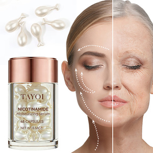Sérum Visage Avancé Éclaircissant à la Niacinamide en <span class=keywords><strong>Bio</strong></span>-Capsules, Anti-Rides, Hydratation Intense, Sérum Vitamine <span class=keywords><strong>E</strong></span> pour le Visage - Product Image 1