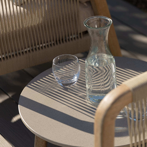 Set di Mobili da Giardino di Lusso, Sedia in Legno con Corda - Meli - Product Image 4