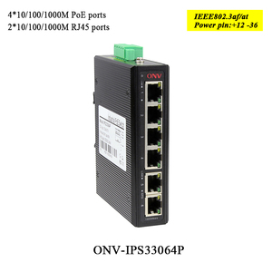 OEM PoE <span class=keywords><strong>ethernet</strong></span> коммутатор 48 В неуправляемый гигабитный Промышленный <span class=keywords><strong>ethernet</strong></span> poe коммутатор 4/6 порт для IP-камер - Product Image 3